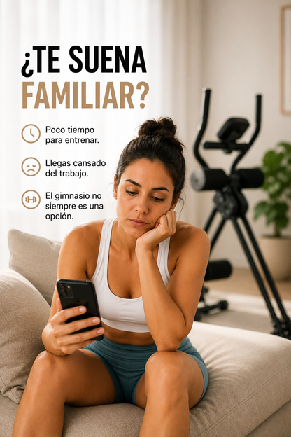 Máquina Abdominal Ajustable para Entrenamiento en Casa