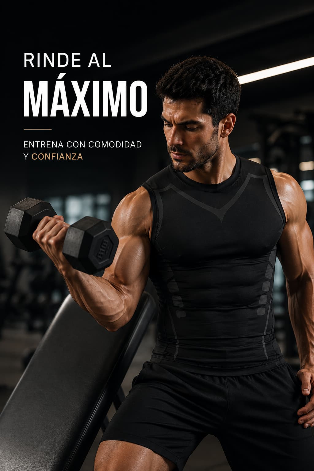 Camisilla de Compresión Premium para Hombre | Define tu Silueta al Instante