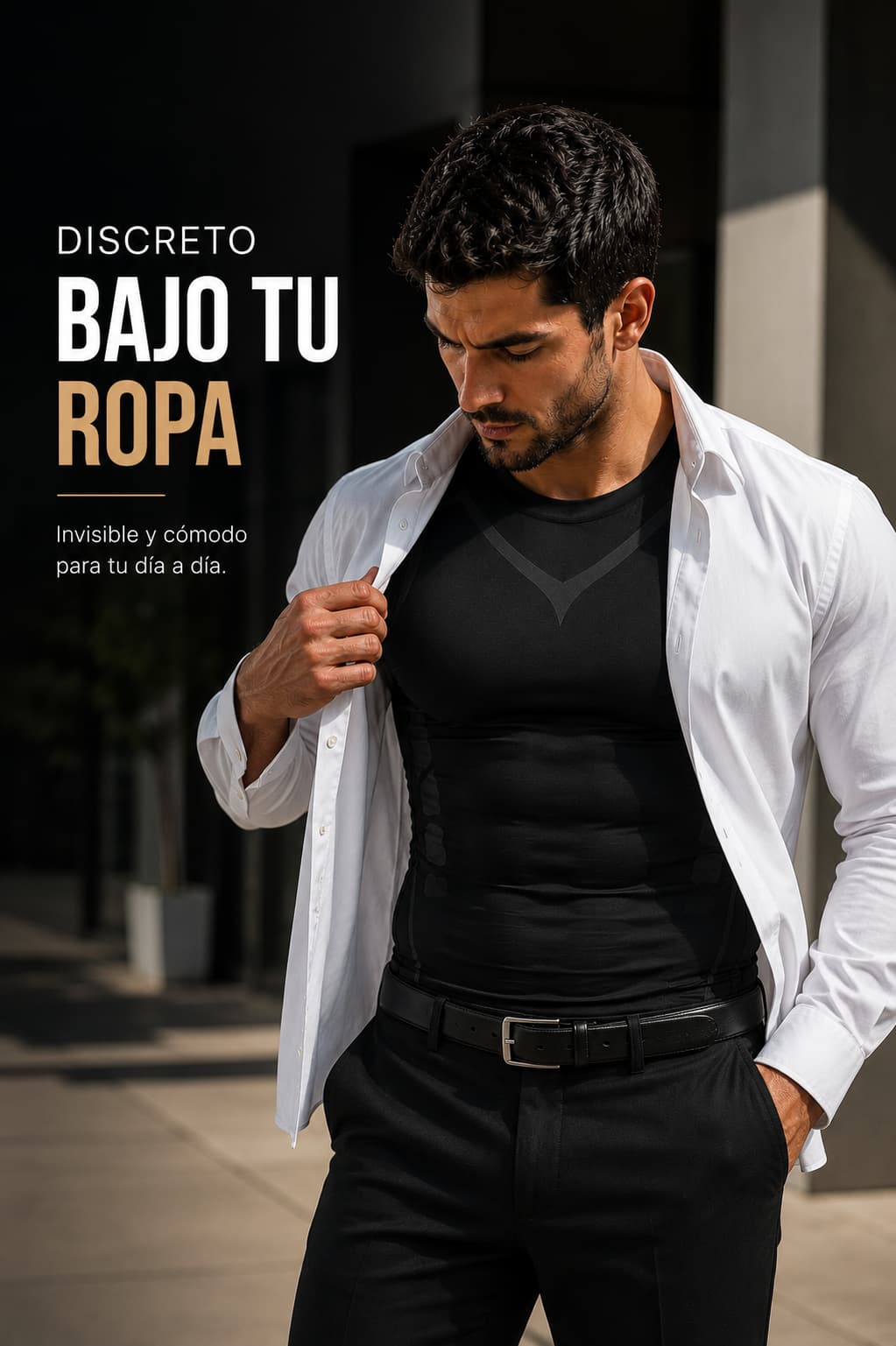 Camisilla de Compresión Premium para Hombre | Define tu Silueta al Instante